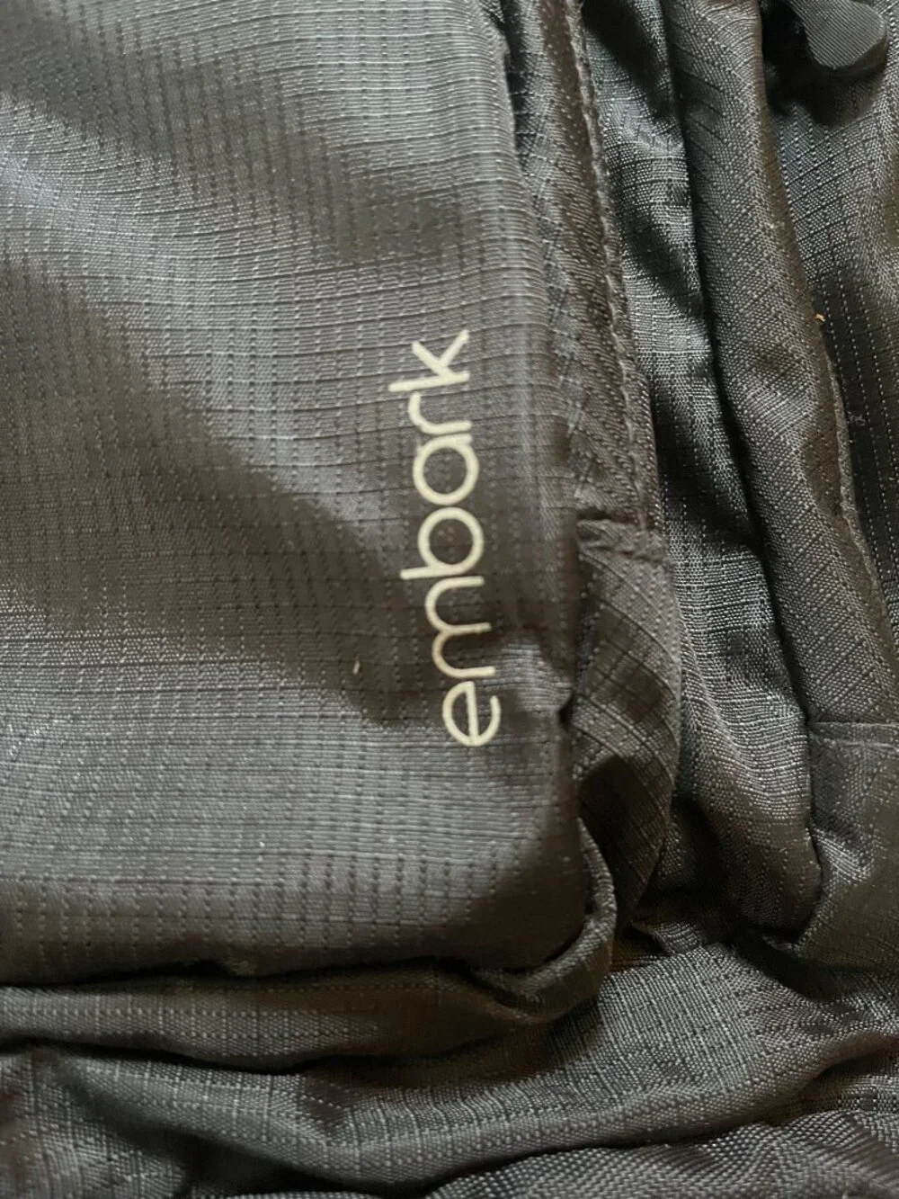 Black Embark backpack